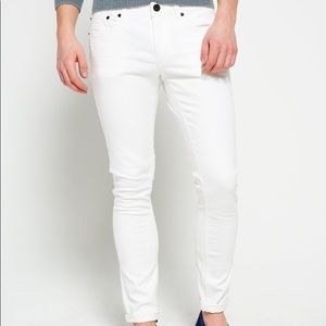 Men’s Aeropostale White Skinny Jeans 29x32